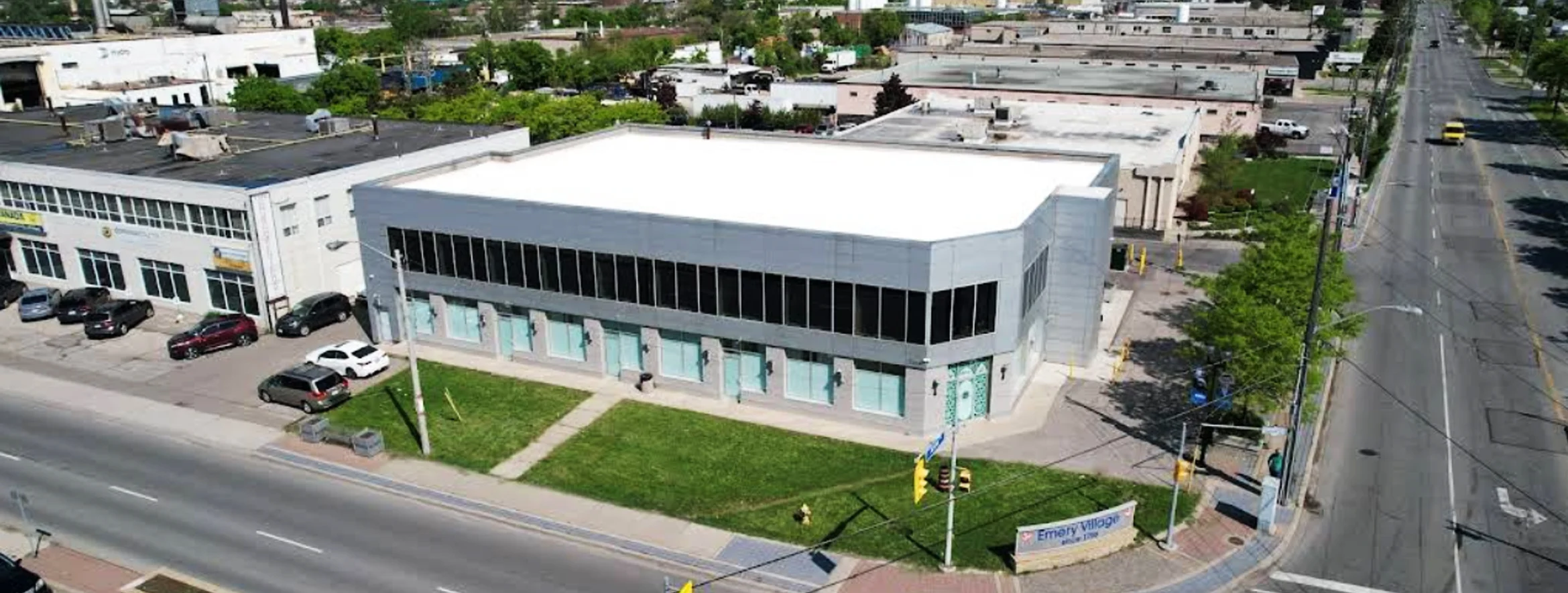 Exterior view of The Islamic Educational Centre North York building